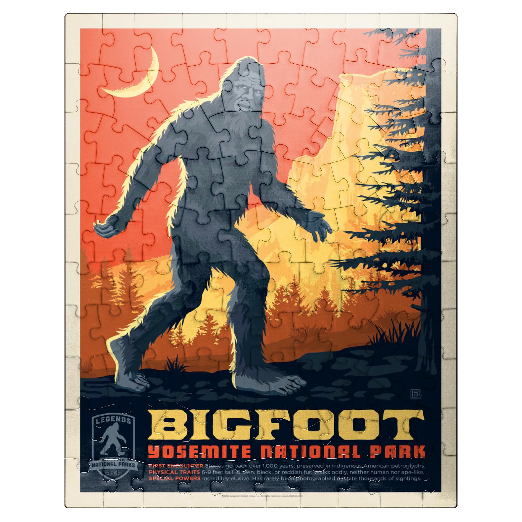 【Xmas値引きセール】ユニバーサルスタジオ モンスターズ リトルビッグヘッド Amazon.com: MyPuzzle Legends of The National Parks: Yosemite's